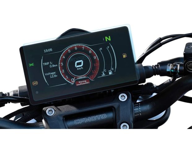 Захисне скло Pixsel на спідометр мотоцикла CFMOTO 250NK 6.9“ (гібридне глянець)