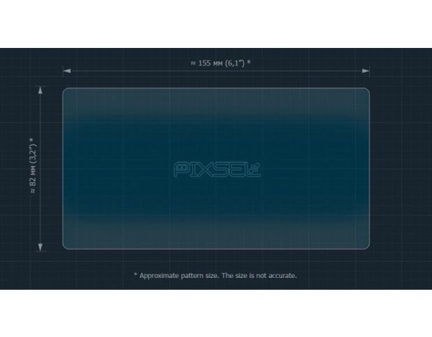 Захисне скло Pixsel на спідометр мотоцикла CFMOTO 250NK 6.9“ (гібридне глянець)