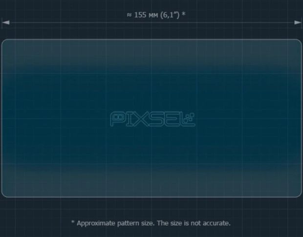 Захисне скло Pixsel на спідометр мотоцикла CFMOTO 250NK 6.9“ (гібридне глянець)