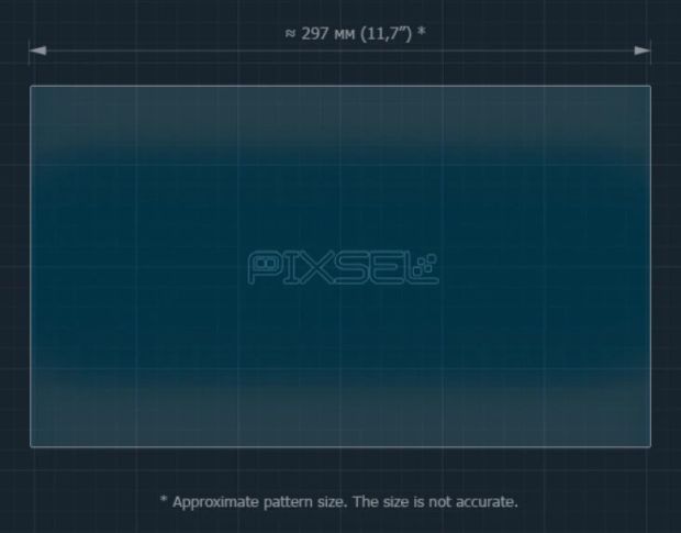 Защитное стекло Pixsel на задний монитор ZEEKR 7X 13.5“ 2024 - (гибридное глянец)