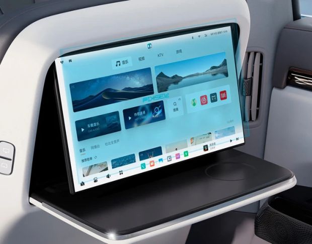 Захисне скло Pixsel на задній монітор ZEEKR 7X 13.5“ 2024 - (гібридне мат)