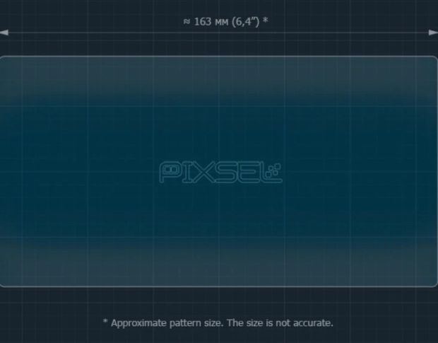 Захисне скло Pixsel для заднього планшета ZEEKR 7X 7.3“ 2024 - (гібридне мат)