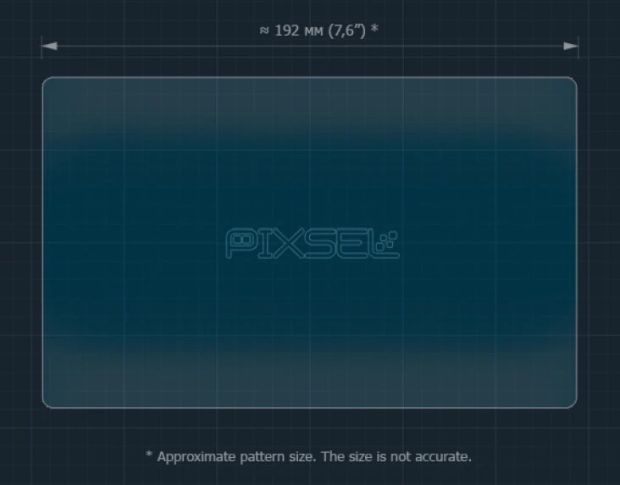 Защитное стекло Pixsel для заднего планшета ZEEKR 009 8.9“ 2024 - (гибридное глянец)