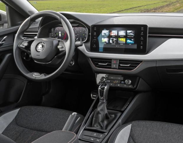 Захисне скло Pixsel на панель приладів SKODA SCALA 9.9“ 2024 - (гібридне мат)