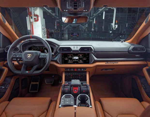 Захисне скло Pixsel на клімат-контроль LAMBORGHINI URUS 10.2“ 2024 - (гібридне глянець)
