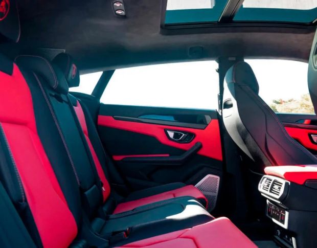Защитное стекло Pixsel для заднего климат-контроля LAMBORGHINI URUS 6.6“ 2024 - (гибридное мат)