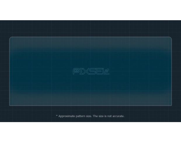 Защитное стекло Pixsel на приборную панель LUXEED R7 13.1“ 2024 - (гибридное мат)