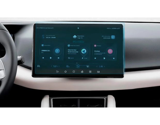 Захисне скло Pixsel на монітор BYD YUAN UP 13.7“ 2024 - (гібридне мат)