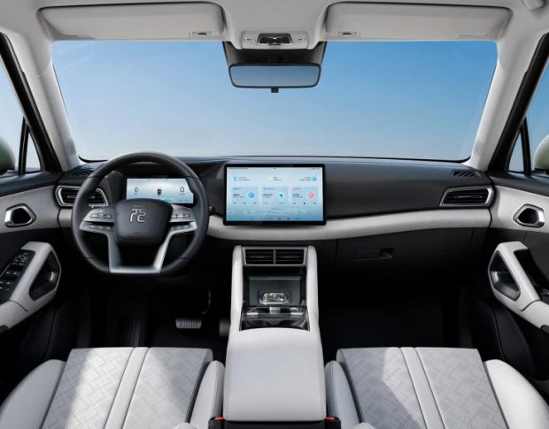 Захисне скло Pixsel на монітор BYD YUAN UP 13.7“ 2024 - (гібридне мат)