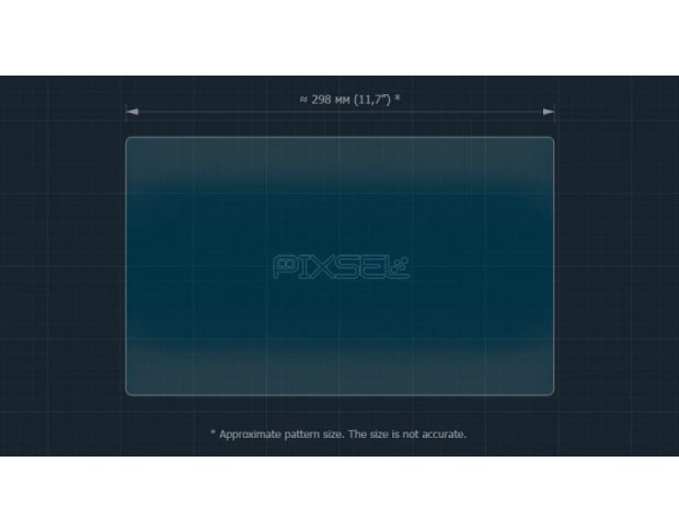 Захисне скло Pixsel на монітор BYD QIN L EV 13.7“ 2025 - (гібридне глянець)