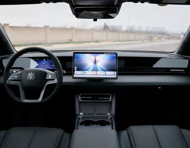 Захисне скло Pixsel на монітор BYD QIN L EV 13.7“ 2025 - (гібридне глянець)
