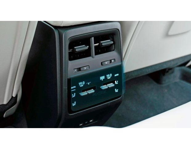 Захисне скло Pixsel на задній клімат-контроль PORSCHE MACAN 7.7“ 2024 - (гібридне глянець)