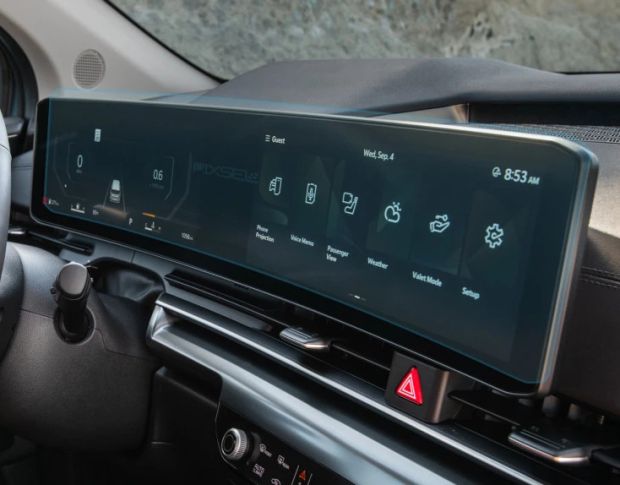Захисне скло Pixsel на панель приладів KIA CARNIVAL 28.5“ 2023 - (гібридне глянець)