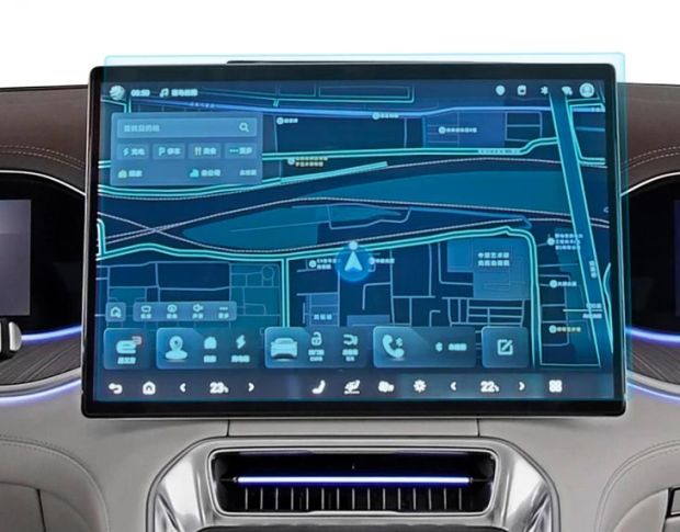 Защитное стекло Pixsel на монитор DENZA N9 18“ 2025 - (гибридное глянец)