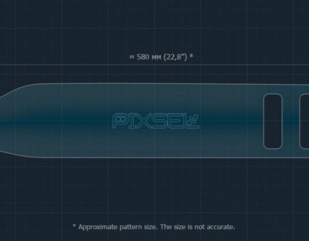 Захисне скло Pixsel на монітор DENZA N9 23.3“ 2025 - (гібридне мат)