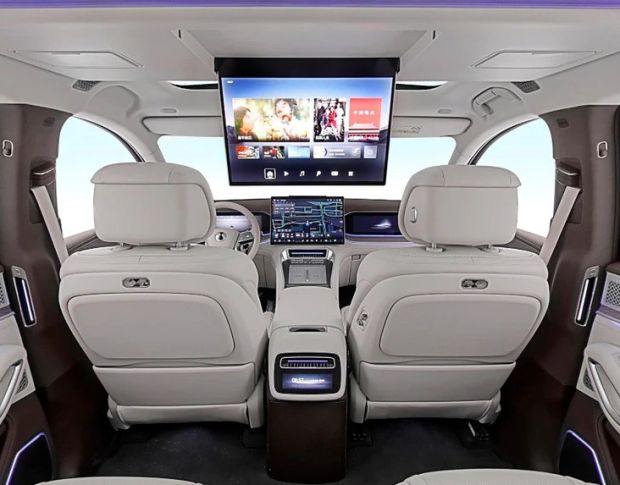 Защитное стекло Pixsel на задний монитор DENZA N9 19“ 2025 - (гибридное глянец)