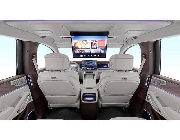 Защитное стекло Pixsel на задний монитор DENZA N9 19“ 2025 - (гибридное глянец)