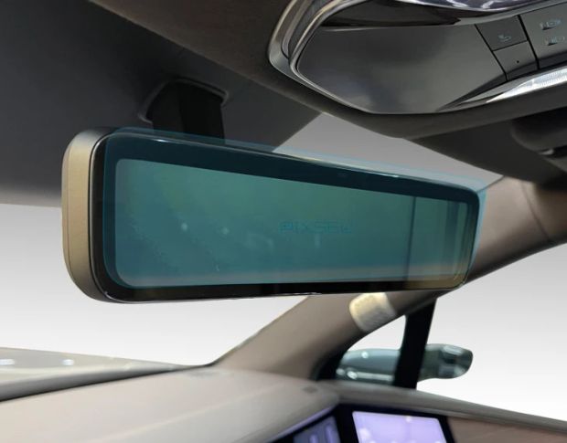 Захисне скло Pixsel для дзеркала салону DENZA N9 9.5“ 2025 - (гібридне глянець)