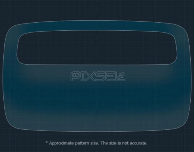 Захисне скло Pixsel на задній клімат-контроль DENZA N9 9“ 2025 - (гібридне глянець)