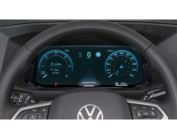 Захисне скло Pixsel на панель приладів VOLKSWAGEN CRAFTER 10“ 2024 - (гібридне мат)