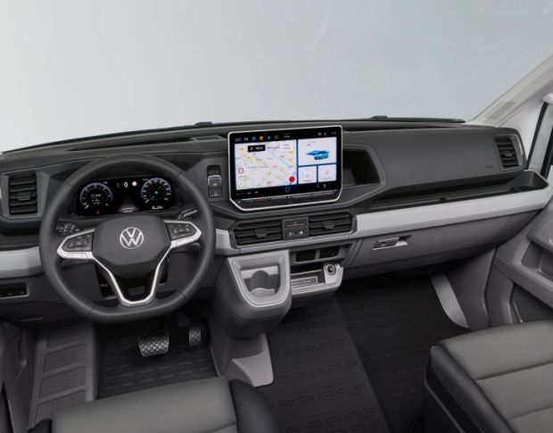 Захисне скло Pixsel на панель приладів VOLKSWAGEN CRAFTER 10“ 2024 - (гібридне мат)