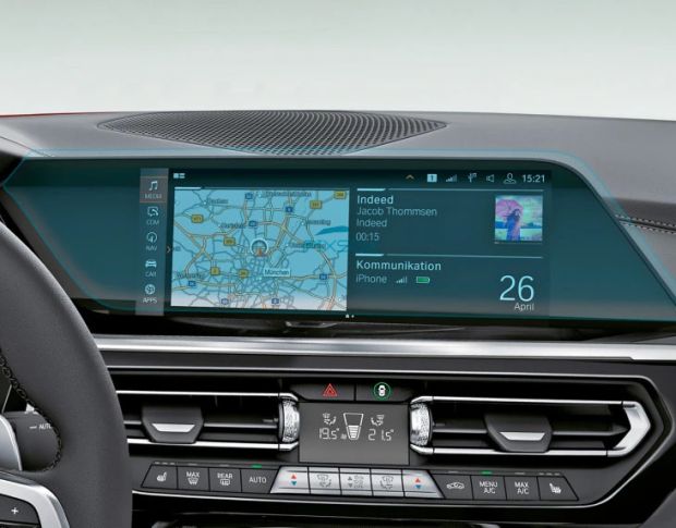 Защитное стекло Pixsel на монитор BMW Z4  17.7“ 2018 - (G29) (гибридное мат)