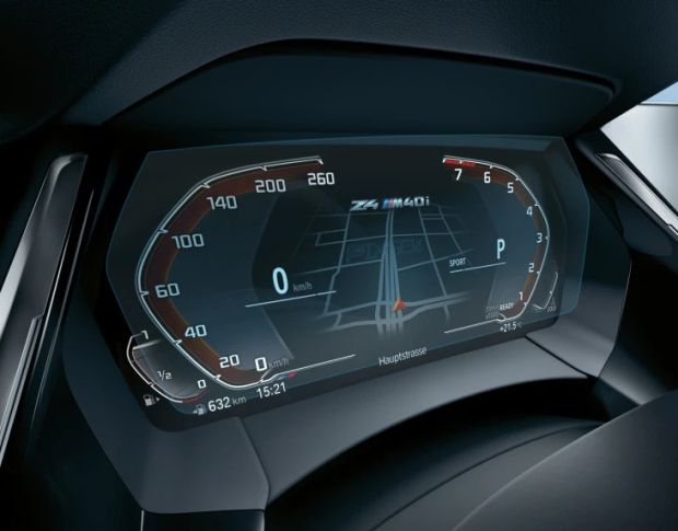 Захисне скло Pixsel на панель приладів BMW Z4 12.6“ 2018 (G29) (гібридне мат)
