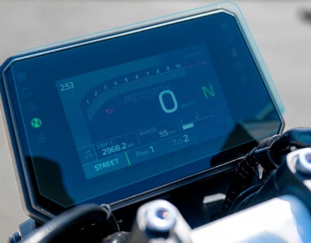 Захисне скло Pixsel на спідометр мотоцикла YAMAHA MT-07 7.9“ 2025 - (гібридне глянець)