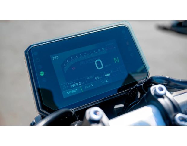Захисне скло Pixsel на спідометр мотоцикла YAMAHA MT-07 Y-AMT 7.9“ 2025 - (гібридне глянець)