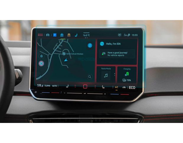 Захисне скло Pixsel на монітор VOLKSWAGEN ID.3 14“ 2023 - (гібридне мат)