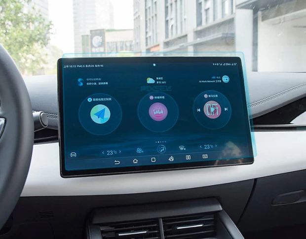 Захисне скло Pixsel на монітор BYD SEAL 06 DM-I 13.7“ 2024 - (гібридне мат)