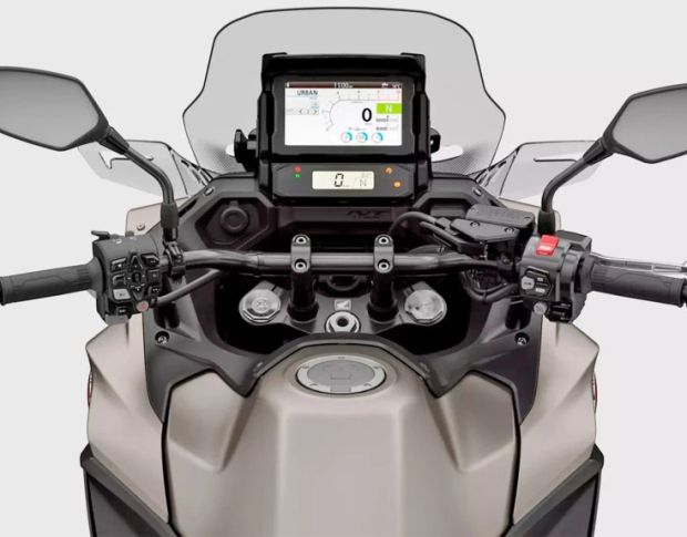 Захисне скло Pixsel на спідометр мотоцикла HONDA NT1100 6.5“ 2022 - (гібридне глянець)