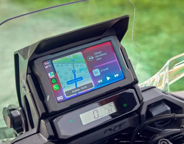 Захисне скло Pixsel на спідометр мотоцикла HONDA NT1100 6.5“ 2022 - (гібридне глянець)