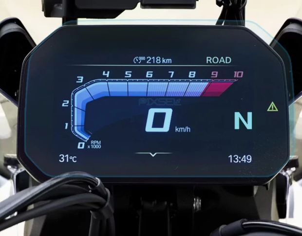Захисне скло Pixsel на спідометр мотоцикла BMW R1300 GS/ADVENTURE 8.7“ (гібридне глянець)