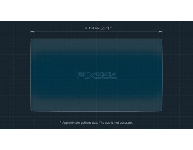 Захисне скло Pixsel на монітор SUZUKI VITARA 8.7“ 2025 - (гібридне мат)