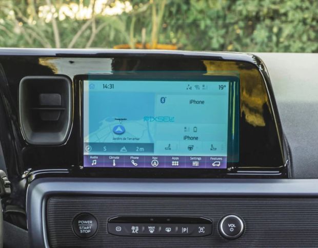 Захисне скло Pixsel на монітор FORD TOURNEO / TRANSIT COURIER 8.1“ 2023 - (гібридне мат)