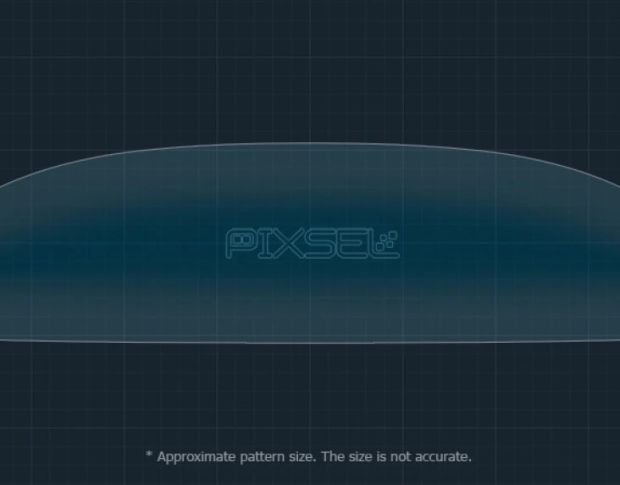 Защитное стекло Pixsel на приборную панель ZEEKR 007 13.9“ 2025 - (гибридное мат)