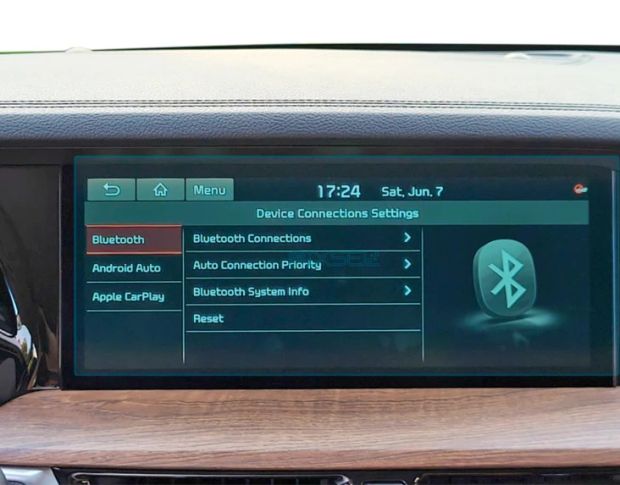 Защитное стекло Pixsel на монитор KIA MOHAVE 13.5“ 2020 - (гибридное мат)