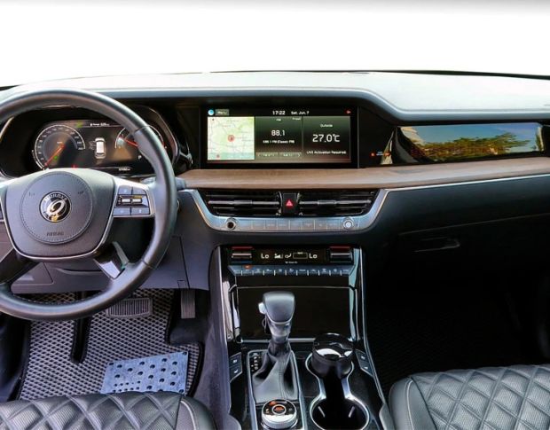 Защитное стекло Pixsel на монитор KIA MOHAVE 13.5“ 2020 - (гибридное мат)