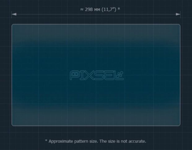 Захисне скло Pixsel на задній монітор DENZA D9 13.7“ 2022 - (гібридне глянець)