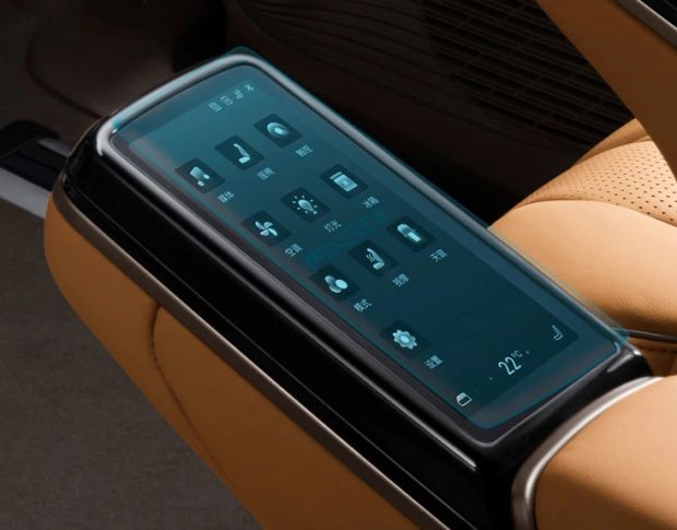 Захисне скло Pixsel для монітора підлокітника DENZA D9 7“ 2022 - (гібридне мат)