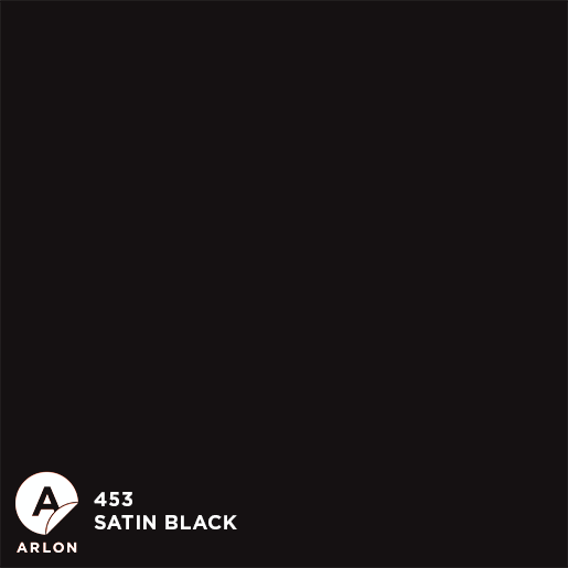 Черная сатиновая пленка Arlon Black Satin 453 1.524 m - купить по
