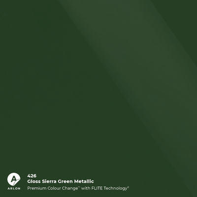 Глянцева зелена плівка Arlon Gloss Sierra Green Metallic 426 1.524